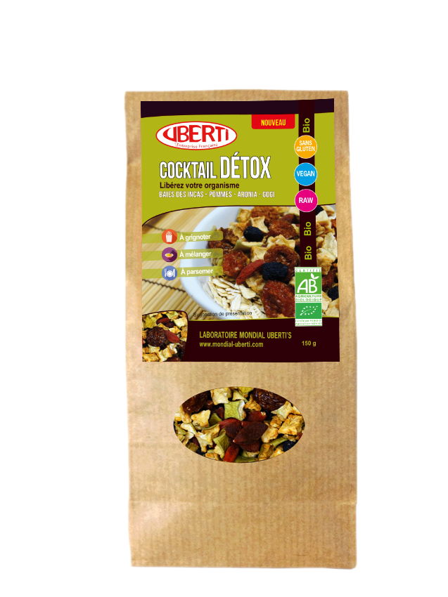 Cocktail Détox BIO 150 grs - Uberti