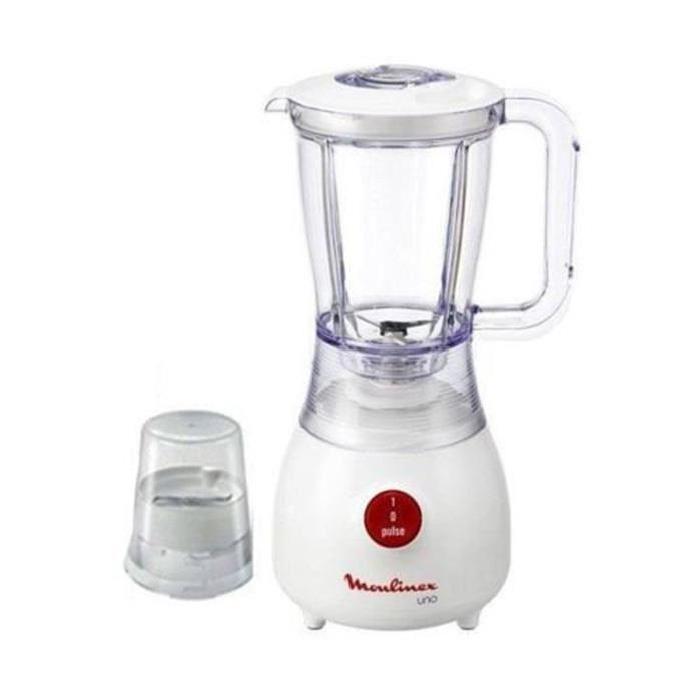 Mixeur Blender Uno Avec Moulin - 350 Watts - Blanc